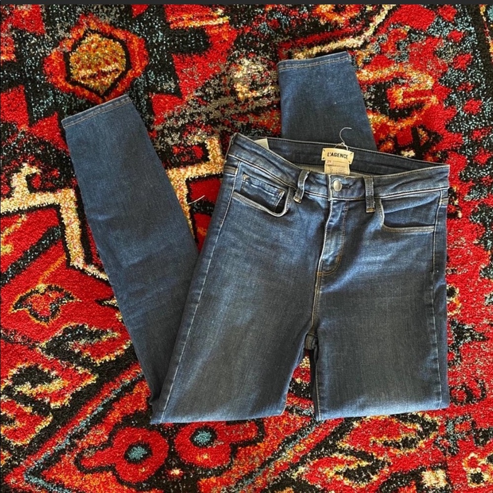 L’Agence Margot high rise skinny jeans size 25 - Picture 2 of 4